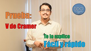 Prueba V de Cramer [upl. by Secnirp940]