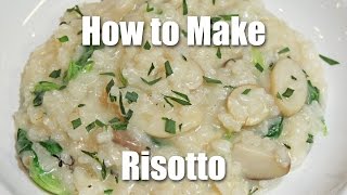 Restaurant Style Risotto with Trumpet Mushrooms [upl. by Erleena657]