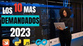 ✅¡ESTOS SON 10 LENGUAJES de PROGRAMACION más demandados 2023 [upl. by Ayo]