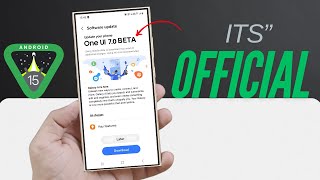 One UI 70 BETA  OMG ITS OFFICIAL [upl. by Hazen]