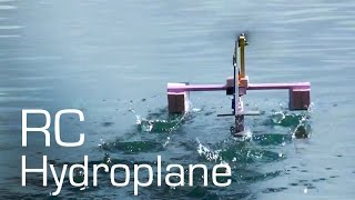 RC Foam Hydroplane  RCTESTFLIGHT [upl. by Markman]