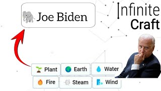 How to make Joe Biden in infinite craft  infinity craft [upl. by Ario584]