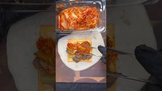 FRIED GIZZARD with Garlic amp KIMCHI 🥢pastry 🥖gizzards kimchi pastry shorts viral [upl. by Neyud]