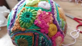 Embroidery French Knots Filling [upl. by Tugman]