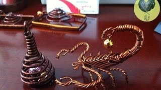 How To Make Scorpion With Copper Wire [upl. by Haswell782]