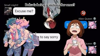 Mina has a crush on Deku  Mha Lyric Prank  Hard Boy  Frawley  Izumina [upl. by Dde]