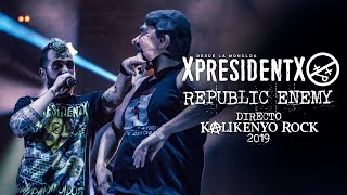 XpresidentX  Republic Enemy Directo Kalikenyo Rock 2019 [upl. by Bearnard]