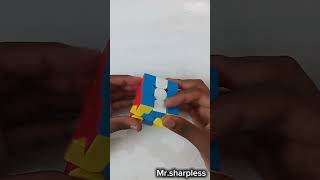 How to make flag by 3x3 cube Mrsharplessshortmusic viralshort [upl. by Niowtna]