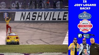 Josh Berry Going To Wood Bros Racing  Logano Victorious In Nashville  SVG Defending His Win [upl. by Noned]