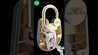 Padlock and Key  How lock Works [upl. by Isayg]