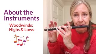 Woodwind Instruments Highs amp Lows [upl. by Fariss]