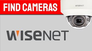 Wisenet Device Manager cant find cameras in the network  SOLUTION [upl. by Hsreh228]