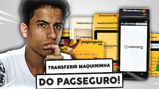 Como transferir sua Maquininha do PagSeguro para outra pessoa [upl. by Sirronal]