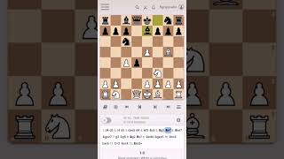 How fianchetto attacks from afar chess chessgames chessproblems [upl. by Ordnasil]