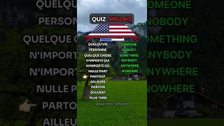 12 MOTS TRÈS UTILES EN ANGLAIS🗣️✨🇺🇸 🔑📚 quiz coursdanglais english [upl. by Field]