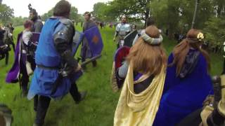 Empire LARP 2016 Full Battle Headcam GoPro [upl. by Ahsratal37]