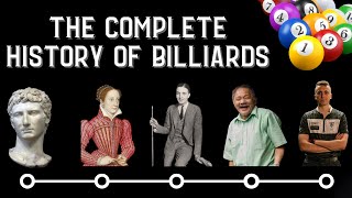 The Complete and Complex History of Pool  Billiards Through the Centuries [upl. by Yenal]