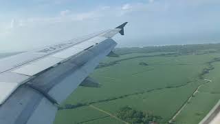 Volaris Airlines A319 Landing in San SalvadorSAL volaris landing El Salvador [upl. by Ehrman]