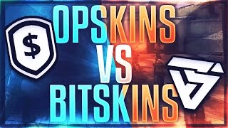 OPSKINS VS BITSKINS BEST WAY TO SELL CSGO SKINS [upl. by Perlie37]