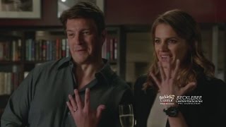 Castle 7x07 First Scene quotOnce Upon a Time in the Westquot HQcc Caskett Lanie Espo Ryan Our Place [upl. by Yrocaj740]