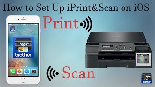 Brother DCP T500W iPrintampScan Setup [upl. by Aneehsram]