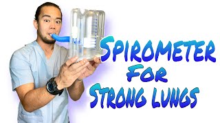 How to use an Incentive Spirometer  Pulmonary Rehabilitation [upl. by Anayaran]