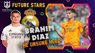 Future Stars BRAHIM DIAZ and his journey to prove his worth at REAL MADRIDS GALACTICOS 30 [upl. by Missak]