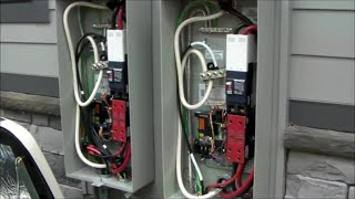 How to connect two Generac Transfer switches to single generator [upl. by Zach]