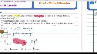 La poussée dArchimède Exercicesproblèmes  Correction [upl. by Adelle]