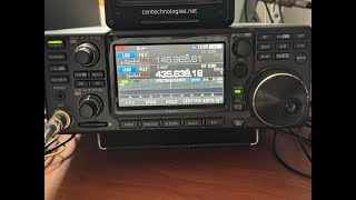 Icom 9700 No Audio output check this setting Data off mod [upl. by Milo]