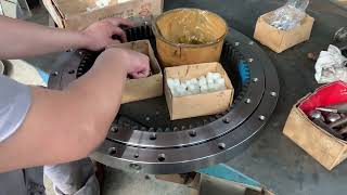 kubota small excavator slewing bearing assembly [upl. by Chisholm]