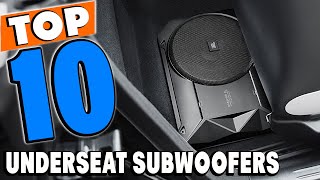 Top 10 Best Underseat Subwoofers Review in 2024 [upl. by Sessilu689]