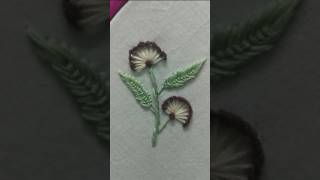 Latest embroidery flower embroidery handembroiderystitches [upl. by Oleusnoc]