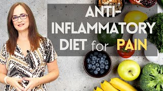 066 Anti inflammatory food diet for chronic inflammation chronic pain and arthritis [upl. by Willing278]