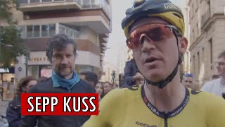 Sepp Kuss Interview Vuelta a Murcia 2024 [upl. by Lash]