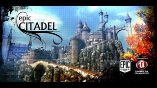 Epic Citadel Gameplay Tech Demo  Android  Asus Transformer Prime [upl. by Dor612]