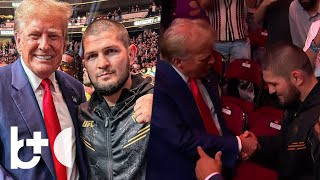 Khabib demande à Trump darrêter la guerre en Palestine reçoit une réponse fantastique [upl. by Scuram]