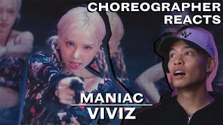 Dancer Reacts to VIVIZ  MANIAC MV amp Dance Practice [upl. by Genaro]