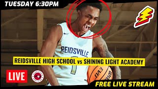 LIVE Breon Pass NC State ➡️ Reidsville High School 🆚 Shining Light Academy [upl. by Rhyne]