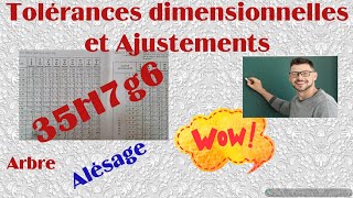 Tolérance dimensionnelle et Ajustement en dessin technique 4Tolérance dimensionnelle et Ajustement [upl. by Boothe]