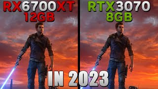 RX 6700 XT 12GB vs RTX 3070 8GB  Tested in 12 games [upl. by Nyrahtak830]