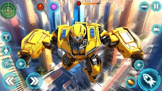 Dino Robot Car Transforming Game  Robot Fighting Games 3D 2024  Android Gameplay [upl. by Flossi]