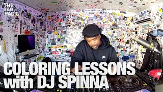 COLORING LESSONS with DJ SPINNA TheLotRadio 02252024 [upl. by Dijam]