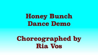 Honey Bunch  Line Dance Dance Demo [upl. by Nnylarej13]