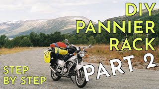 DIY Pannier Rack  Part 2  Building the Rack [upl. by Ahsiekam513]