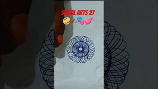 Spiral Arts 27 GeometricArt DrawingShortsArtShortsCreativeShortsSpiralDesigns PatternArt [upl. by Anilas]