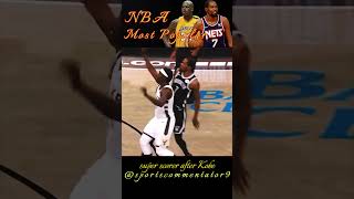 The Top 10 Most Popular NBA Players in History Do you see any of your favorites here nba [upl. by Xyno]