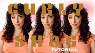 Curly Shag Tutorial using Innersense Organic Beauty [upl. by Trixy]