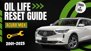 Expert Tips How to Reset Oil Life on Your Acura MDX 20012025 [upl. by Aimahc]