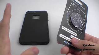 How to Install a Popsocket on ANY Phone or Tablet [upl. by Munford]